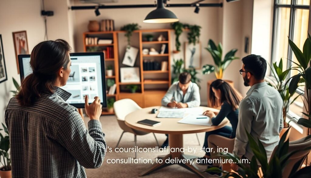 عملية العمل تصميم