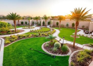 تنسيق حدائق حطين