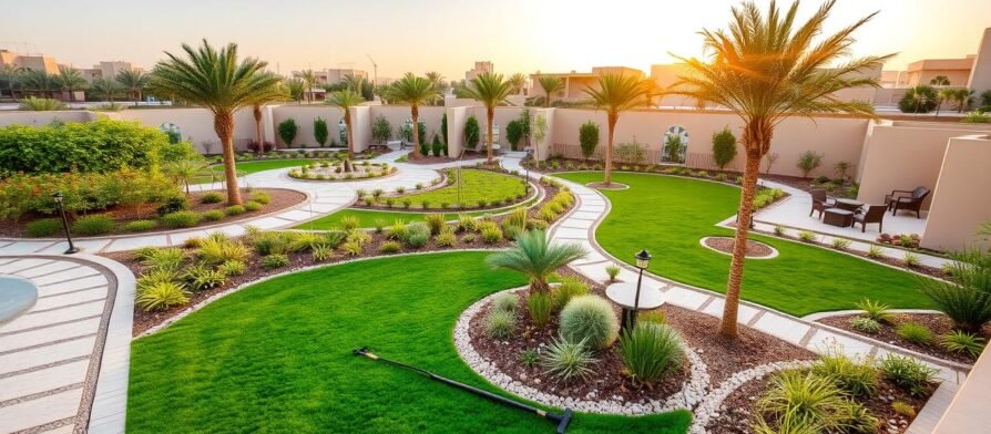 تنسيق حدائق حطين