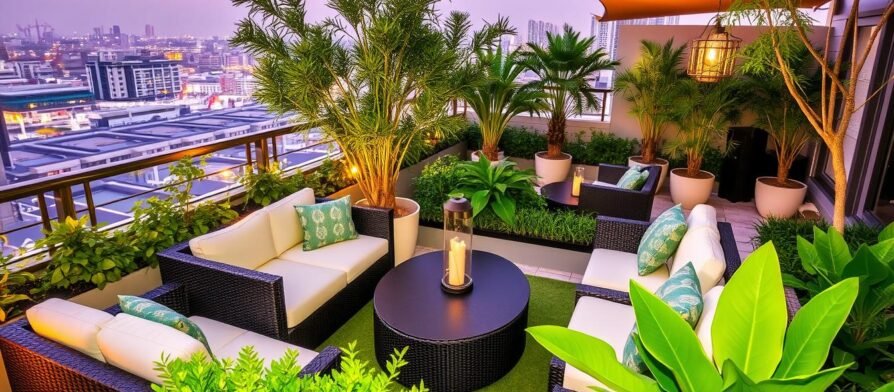 تنسيق حدائق اسطح