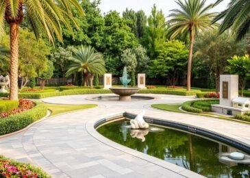 تنسيق حدائق الشهداء