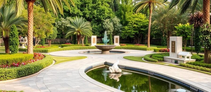 تنسيق حدائق الشهداء