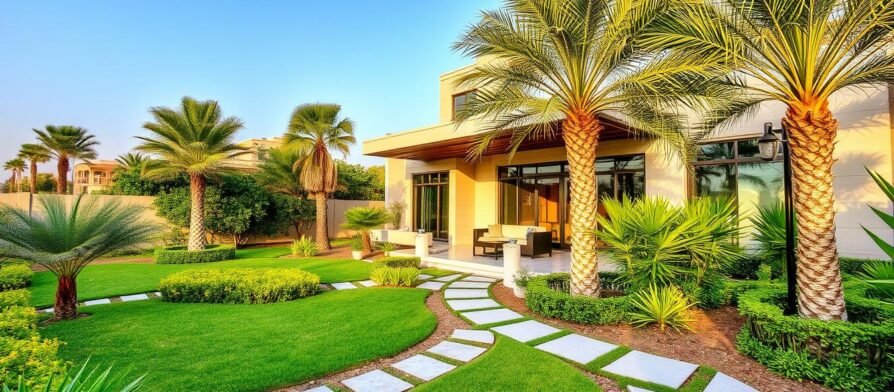 تنسيق حدائق الشامية