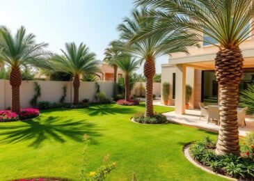 حديقة منزلية منسقة في الخالدية الكويت