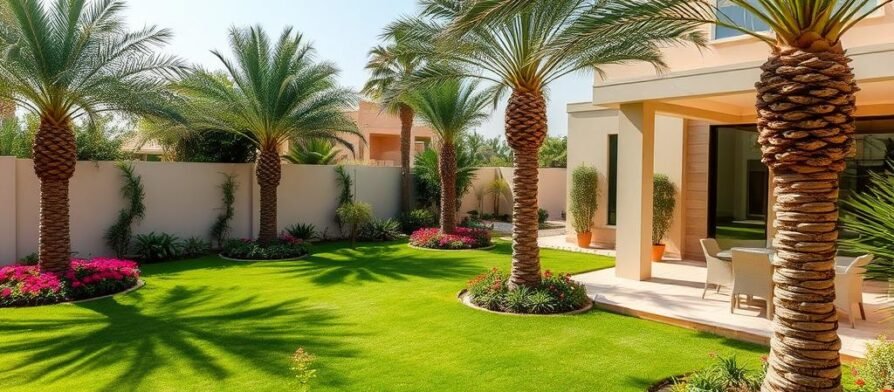 حديقة منزلية منسقة في الخالدية الكويت