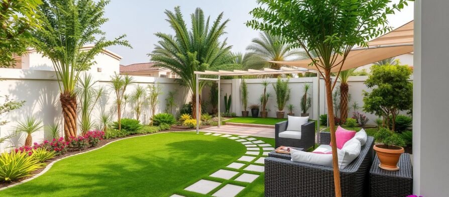 تنسيق حدائق منزليه