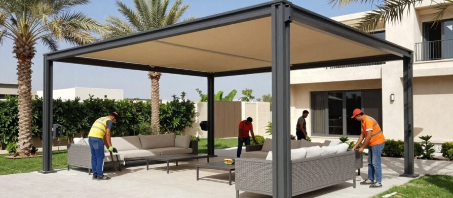 تركيب مظلات وجلسات الكويت