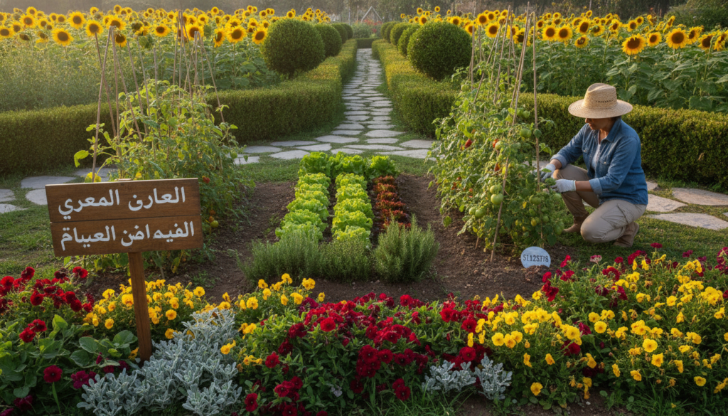 الزراعة وتنسيق النباتات الزراعة وتنسيق النباتات